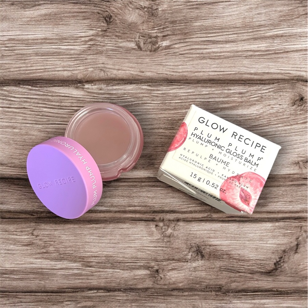 GLOW RECEIPE Plum Plump Hyaluronic Gloss Balm